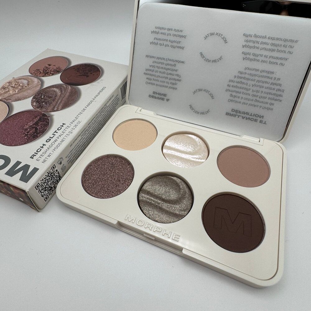 Morphe Rich Glitch Eyeshadow Palette